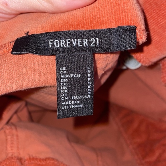 Burnt orange small forever 21 skirt - Picture 3 of 3